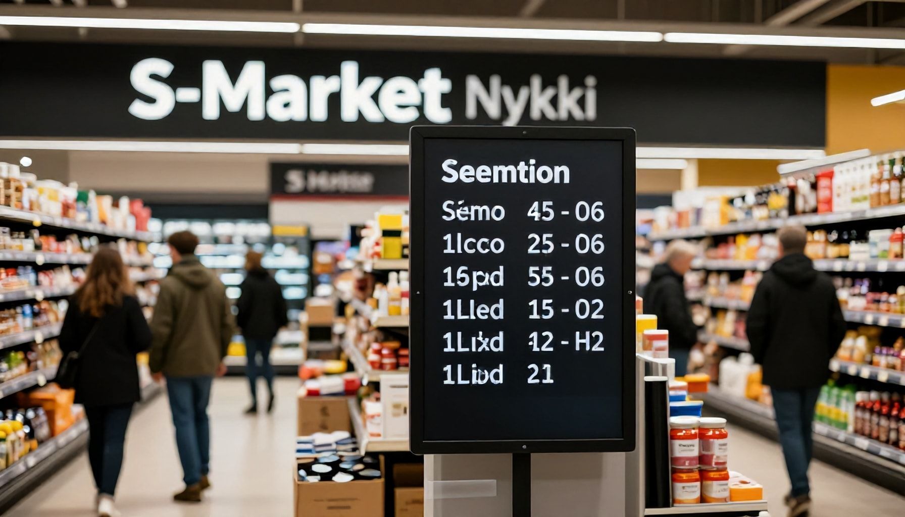 Miksi Nöykkiön S-Market on avoinna pidempään kuin monet muut Espoon ruokakaupat?