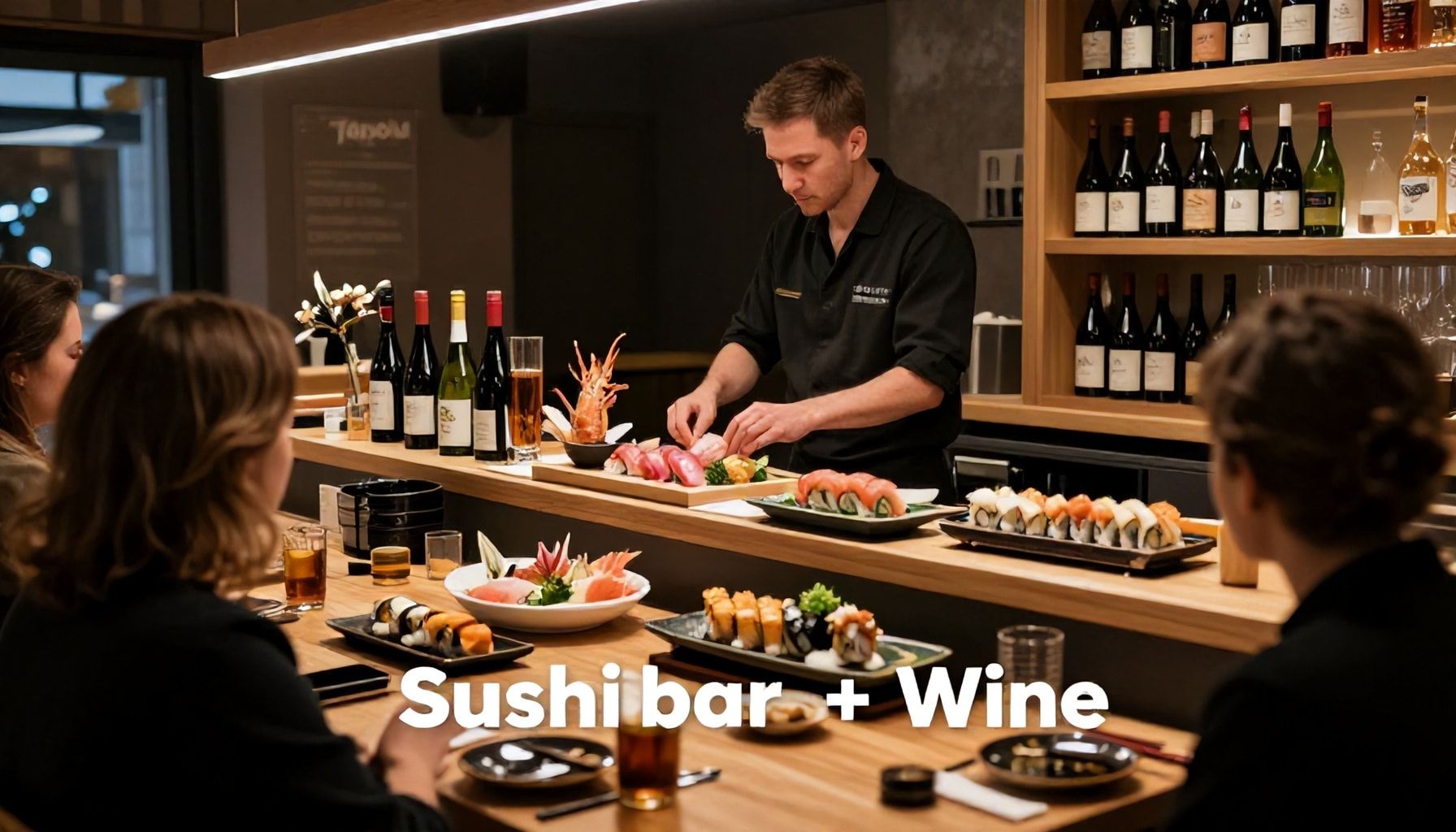 Miksi Sushibar + Wine voittaa asiakkaiden sydämet – arvio tuoreesta kalaruokavaliosta ja viiniparitusvalikoimasta