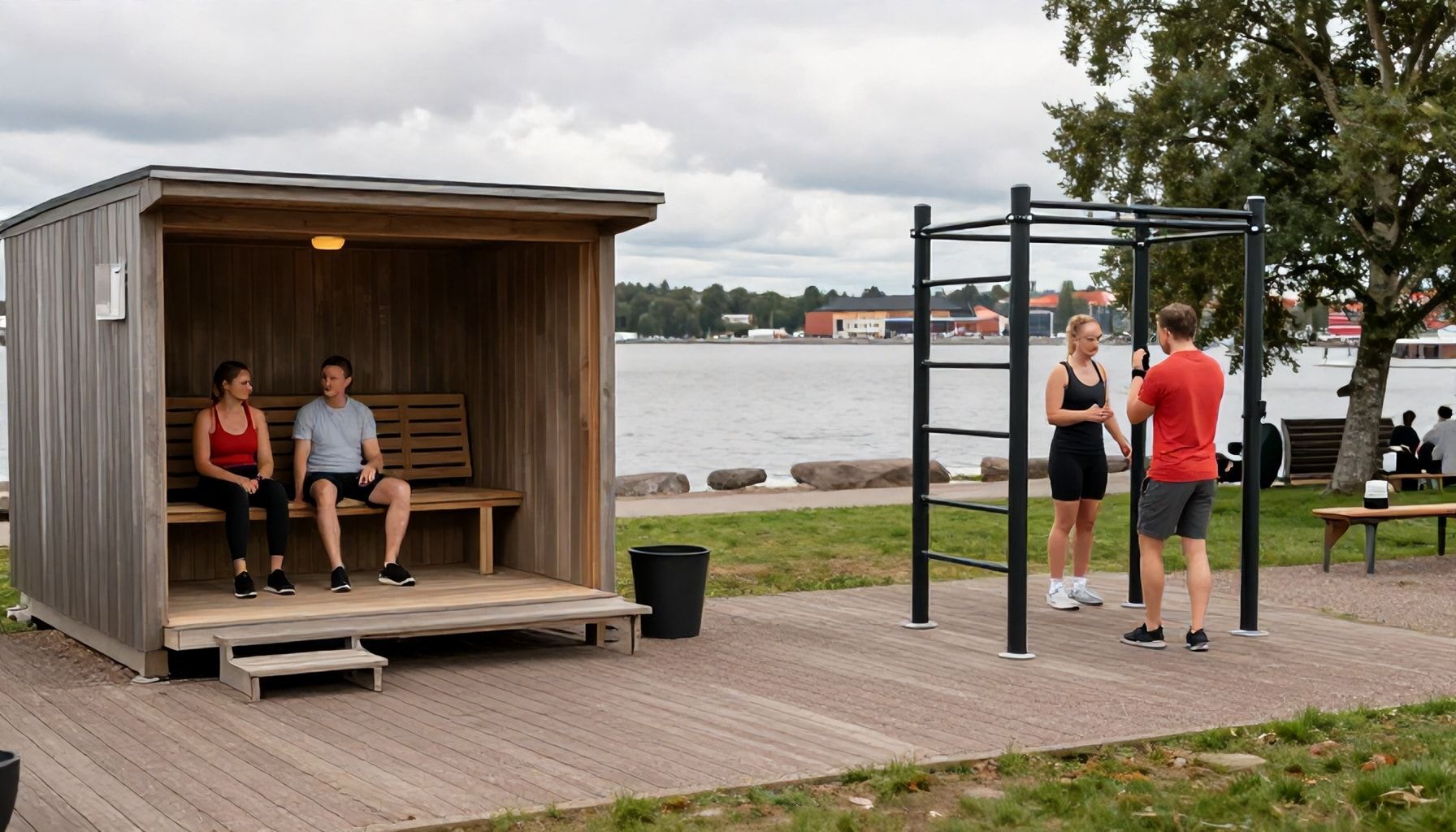 Miksi Tapiolan rantasaunojen ympäristöt ovat Espoon parhaita ilmaisia kuntosaleja (ja miten välttää katseet)