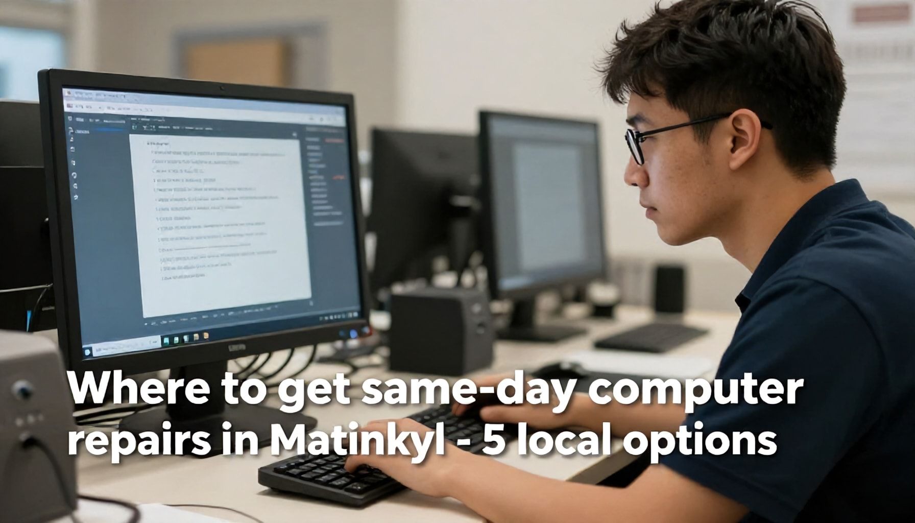 Missä Matinkylässä saa tietokoneen korjattua samana päivänä – 5 paikallista vaihtoehtoa