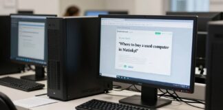 Parhaat paikat ostaa luotettava käytetty tietokone Matinkylässä