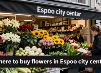 Parhaat kukkakaupat Espoon keskustassa – laadukkaat kukat lähellä