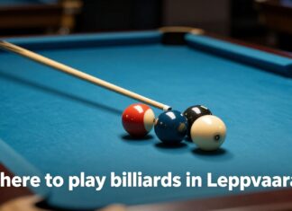 Parhaat biljardipaikat Leppävaarassa – hinnat, sijainnit ja aukioloajat