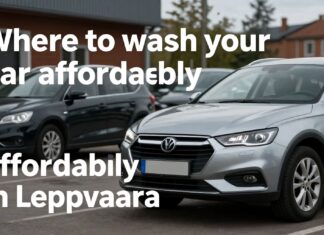 Halvin tapa pestä auto Leppävaarassa – 5 paikkaa hinta-laatu-suhteeltaan parhaita