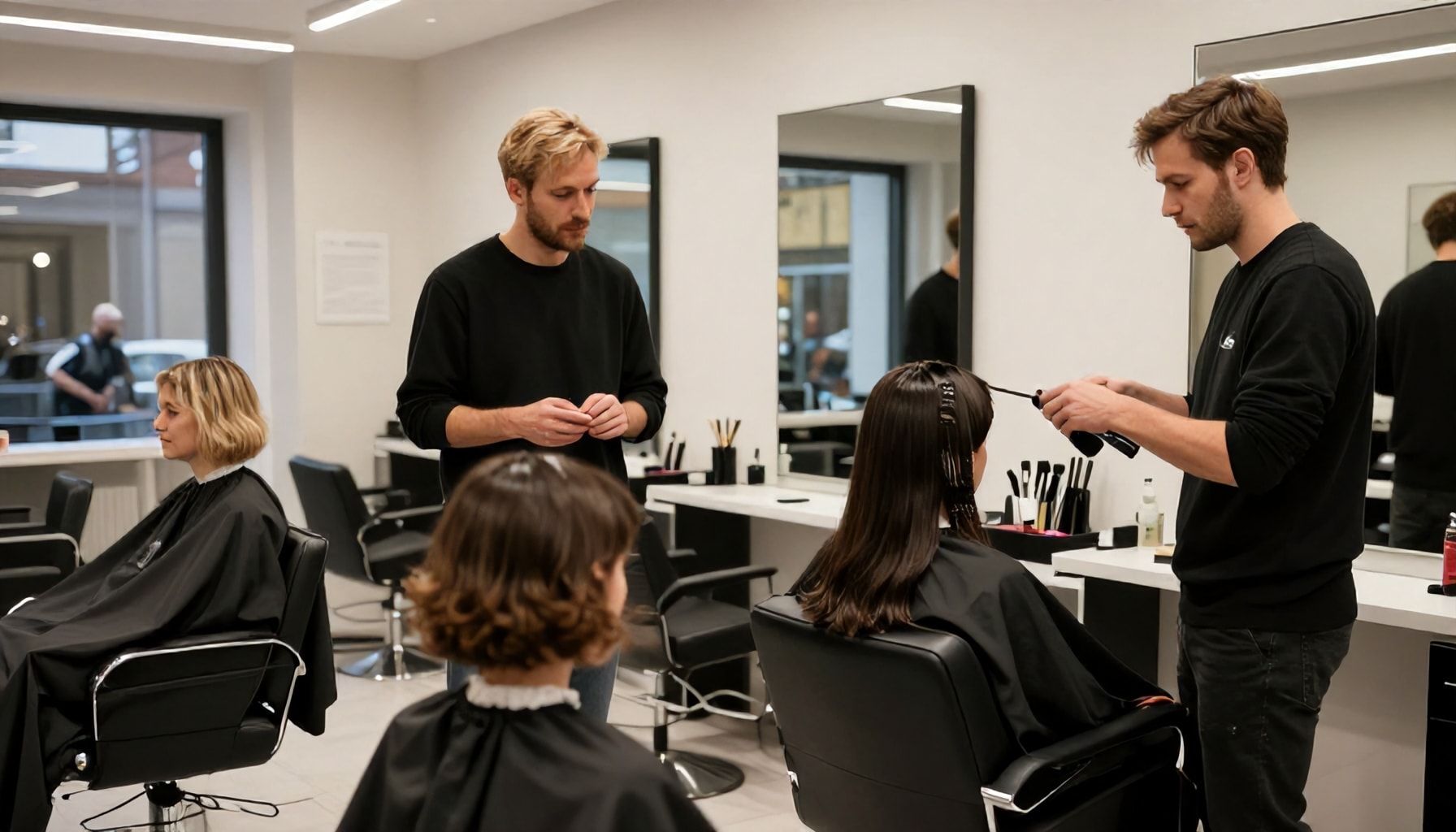 Mitä eroa on ketjukampaamoilla ja pienillä salonkeilla? Espoon keskustan stylistit kertovat, kumpi kannattaa valita