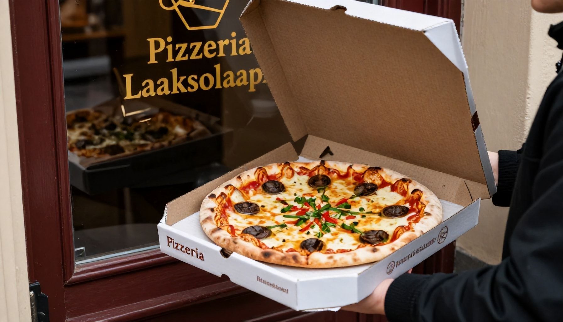 Miten Laaksolahden pizzat pysyvät rapeina ja kuumina koko matkan ovellesi asti