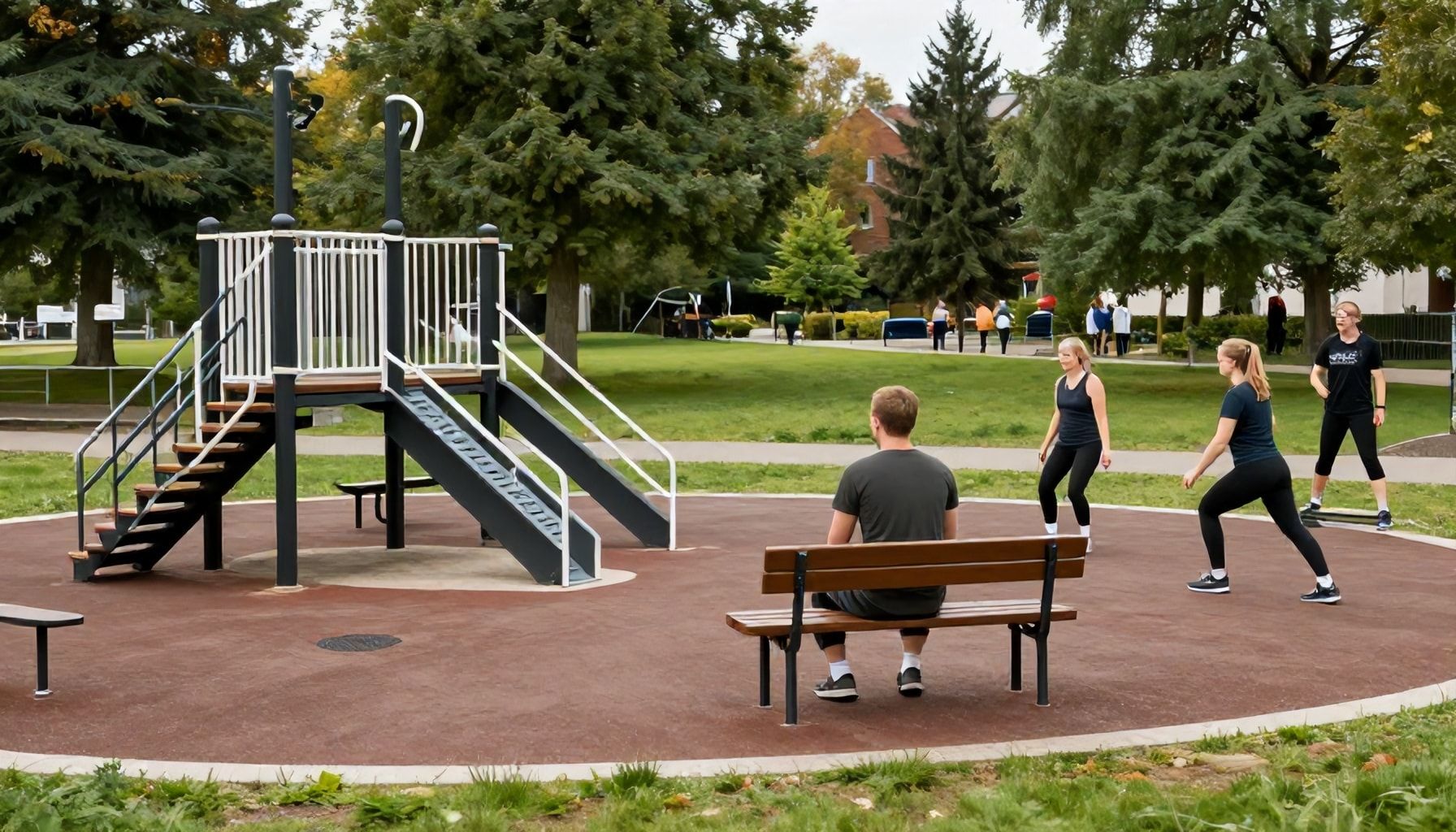 Miten Leppävaaran puistot muuttuvat kuntosaliksi: 3 tehokasta harjoitusta penkeillä ja portaille