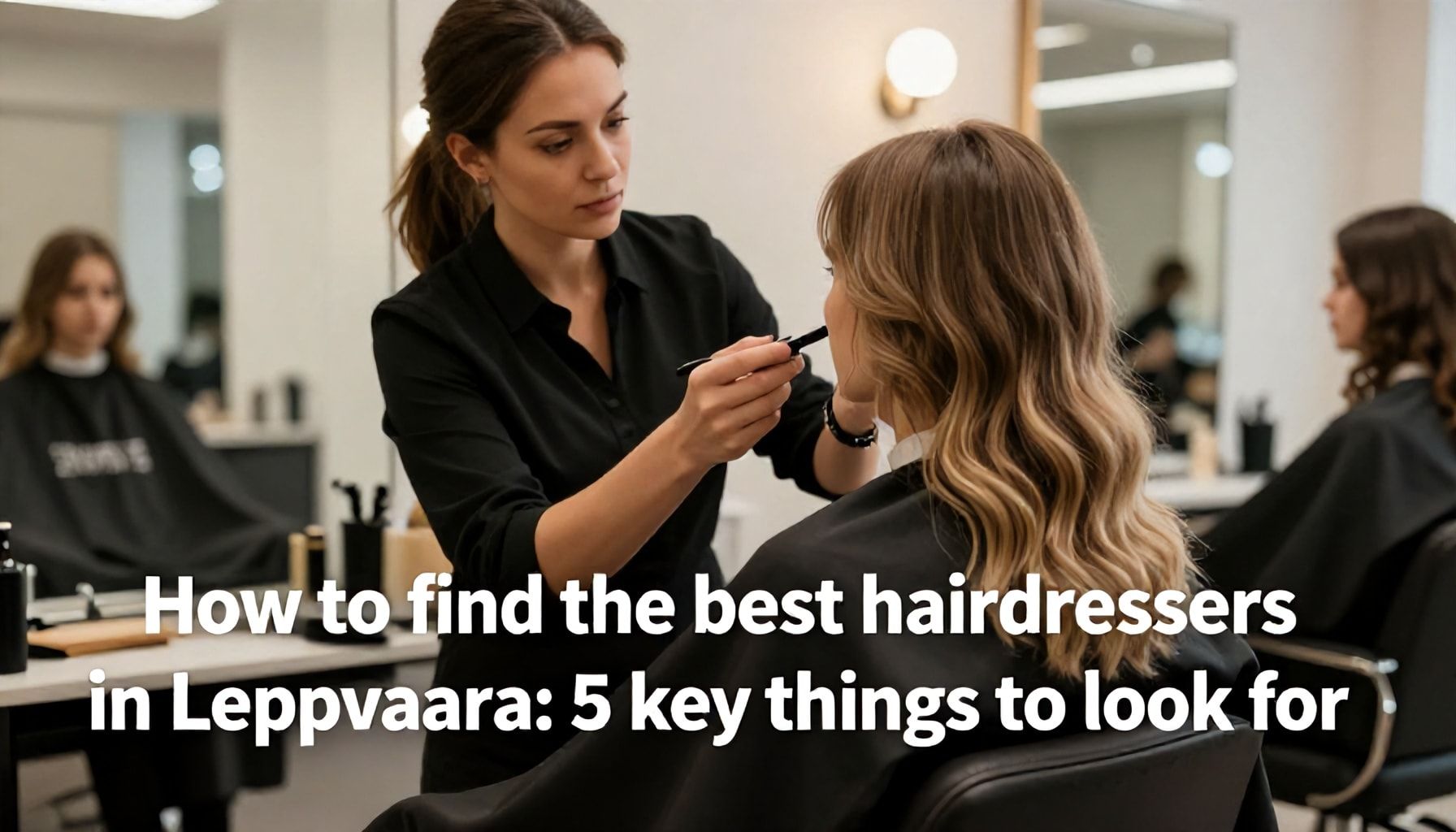 Näin löydät Leppävaaran parhaat kampaajat: 5 asiaa, joihin täytyy kiinnittää huomiota