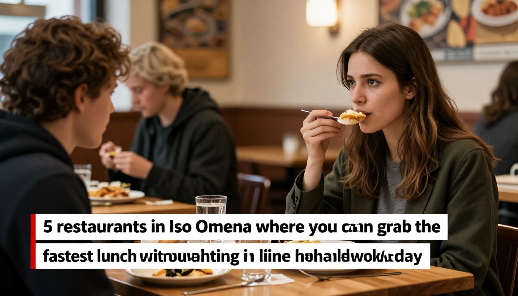Näin löydät nopeimman lounaan kiireisen työpäivän keskellä (5 ravintolaa, joissa et joudu jonoon)