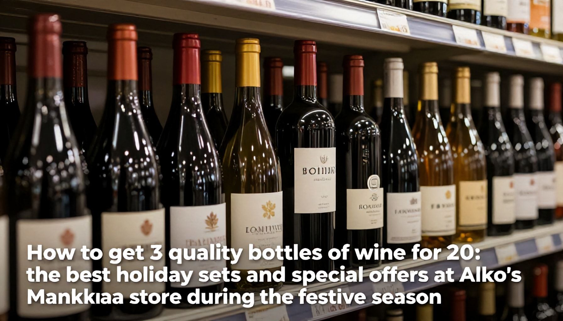 Näin saat 3 pulloa hyvää viiniä 20 eurolla: juhlapäivän parhaat setit ja erikoistarjoukset