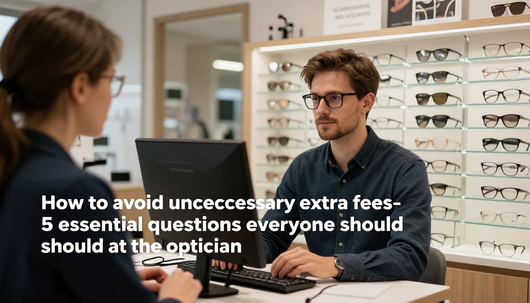 Näin välttät turhat lisämaksut: 5 kysymystä, jotka jokaisen tulisi esittää optikossa