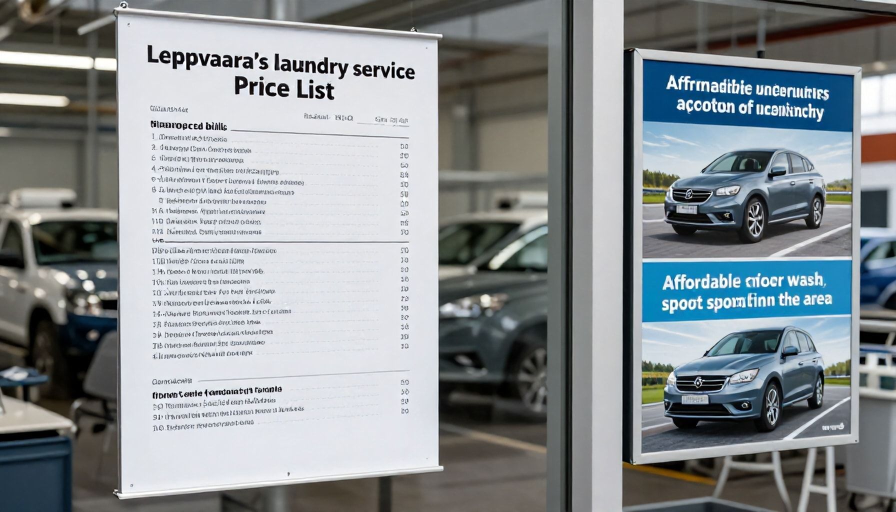 Näin välttyy yllätyslaskuilta – Leppävaaran pesupalveluiden hinnasto selkokielellä