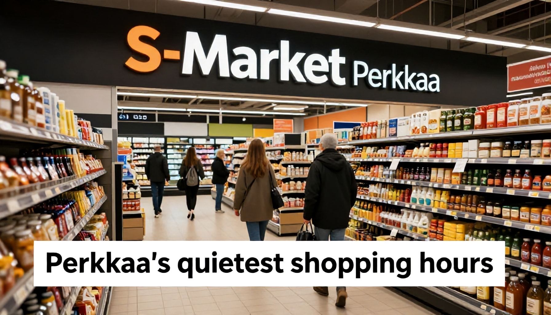 Perkkaan hiljaisimmat hetket paljastettu – näin shoppaat rauhassa ja säästät eniten