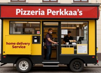 Pizzeria Perkkaan kotipizza noutamatta – kuuma ja nopea toimitus ovellesi