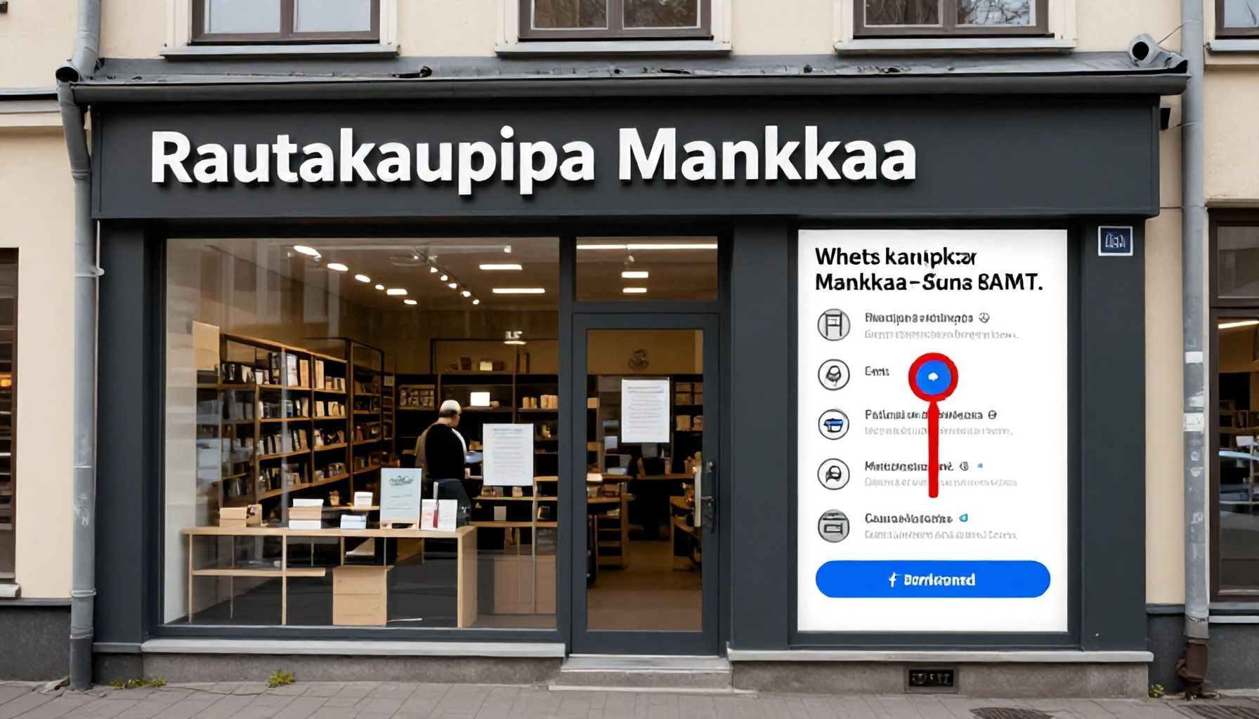 Rautakauppa Mankkaan tarkka katuosoite ja pääsyohjeet – näin löydät liikkeen vaivattomasti