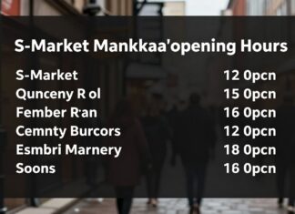 S-Market Mankkaan aukioloajat 2024 – ajat ja poikkeukset selvästi
