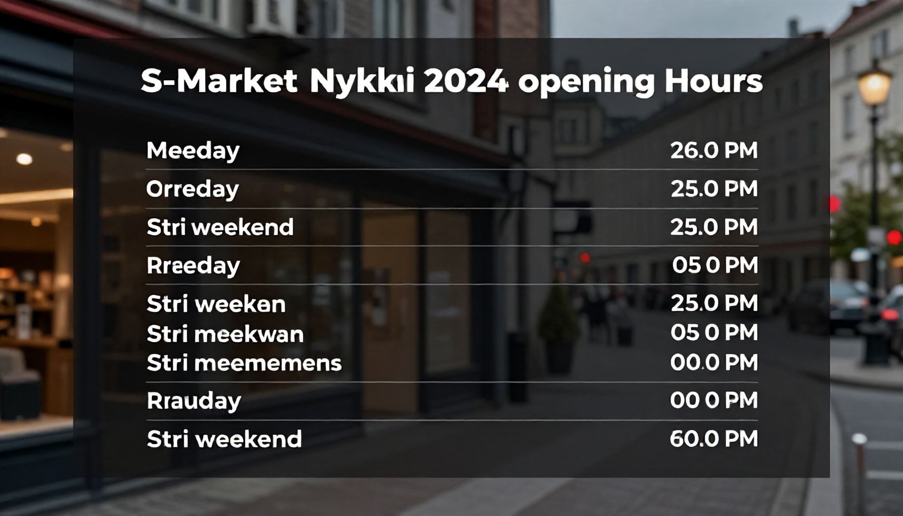 S-Market Nöykkiön tarkat aukiolot arkisin, viikonloppuisin ja pyhäpäivinä – vuodelle 2024 vahvistettu aikataulu