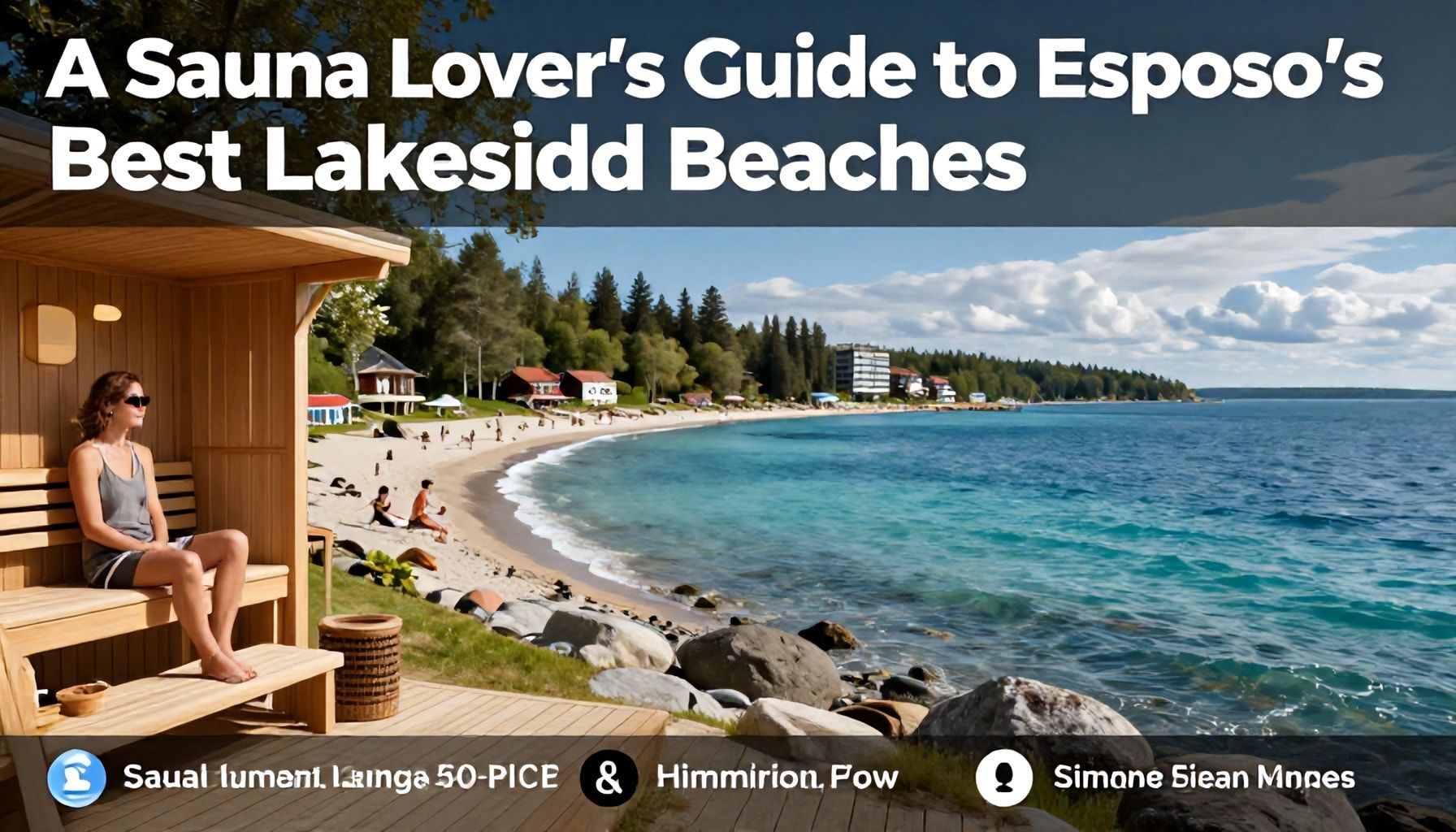 Saunomisen ystävän opas: Espoon uimarannat, joissa löytyy parhaat kesäsaunat ja uintamahdollisuudet