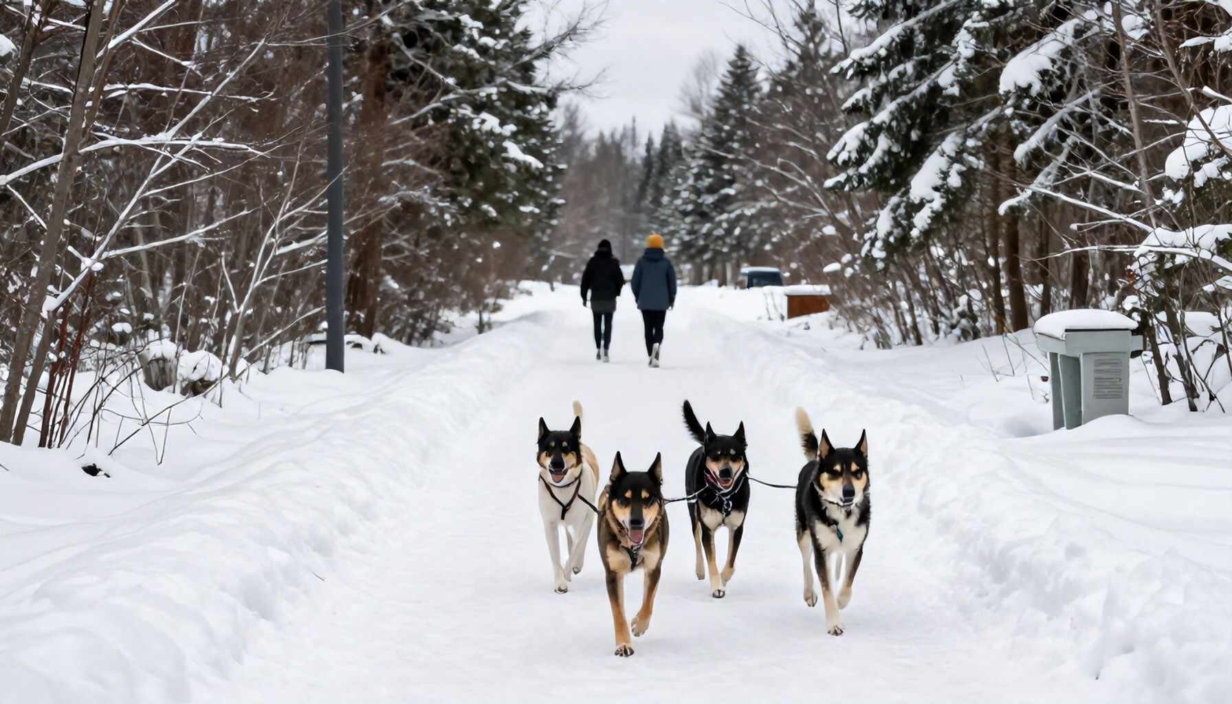 Talvinen koiranulkoilu Leppävaarassa ilman liukastumisia: 5 lumetonta kulkureittiä