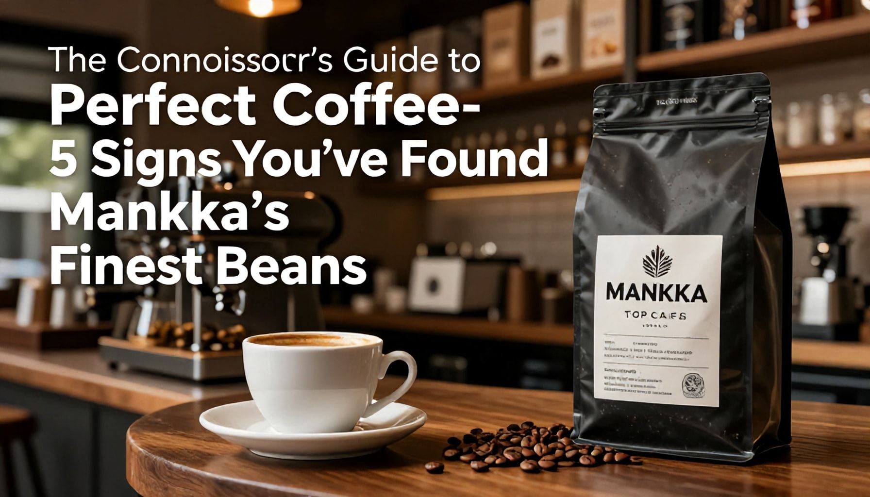 Täydellisen kahviloitsijan opas: 5 merkkiä, joista tunnistat Mankkaan aidot helmet