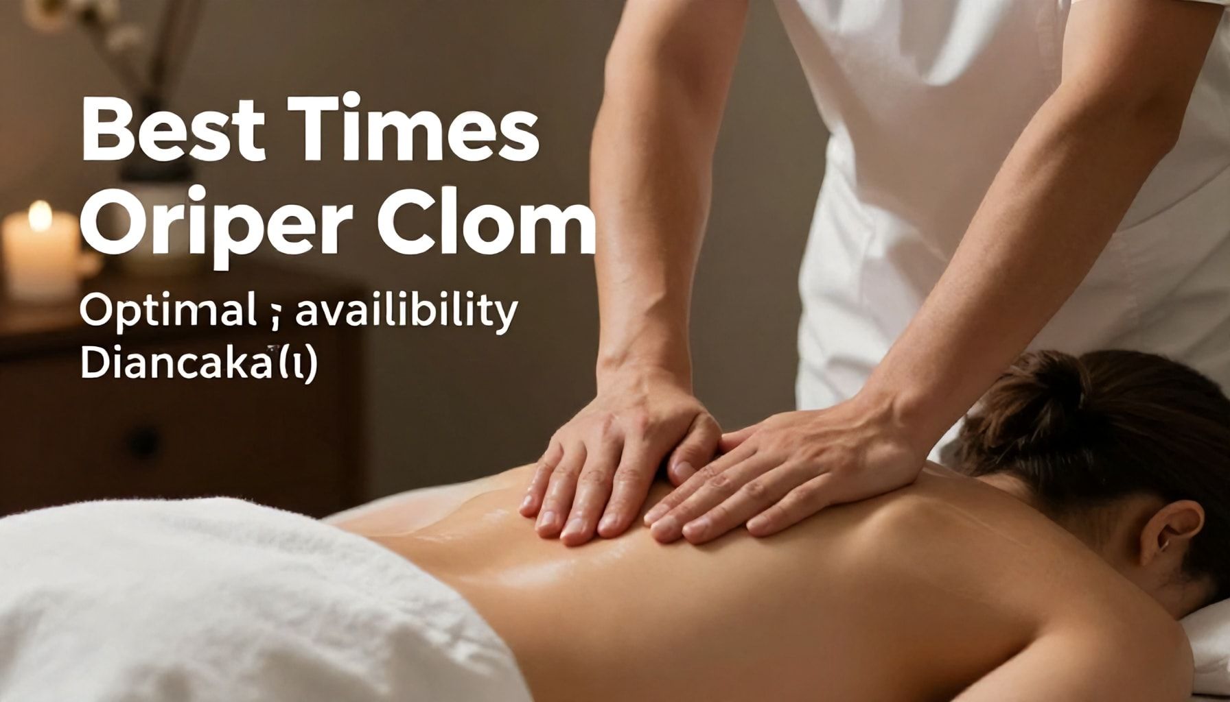 Täydelliset ajat hierontaan Mankkaalla: milloin saat parhaat varausvapaudet ja alennukset