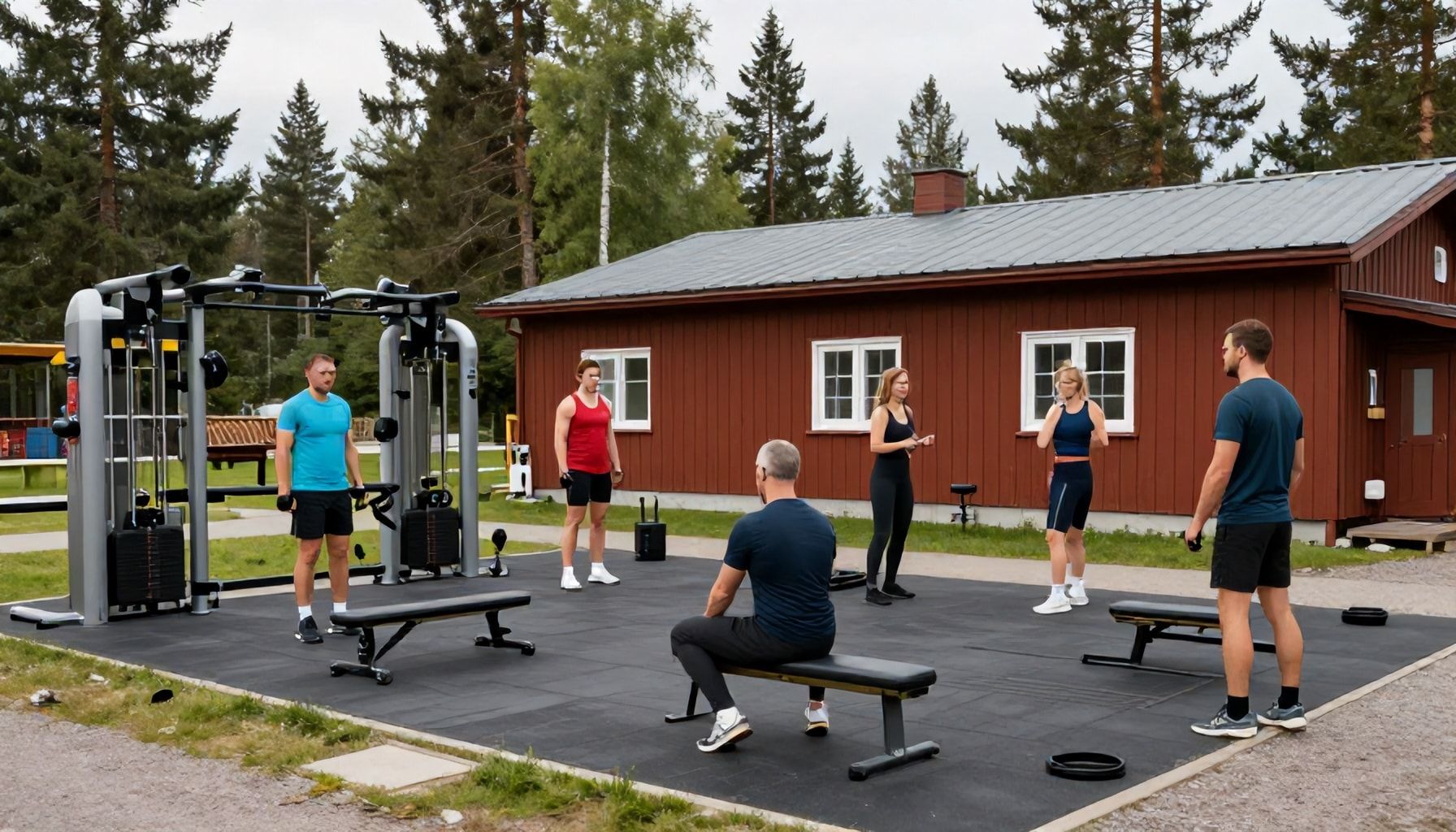 Treenikavereiden suosimat (ja vähän tuntemattomat) paikat Espoonlahdessa, joissa ei tarvitse jonottaa laitteiden perässä