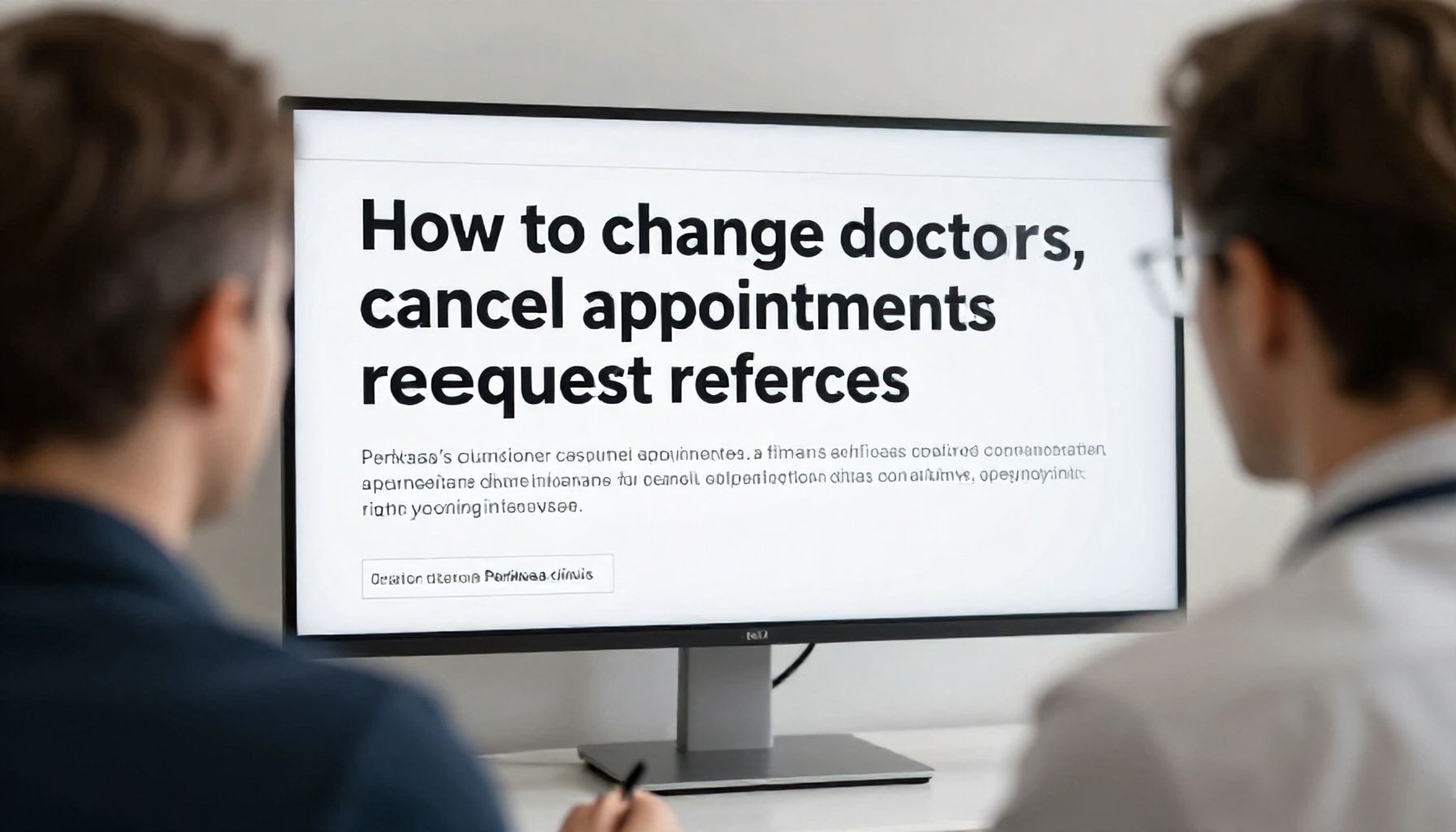 Vaihda lääkäri, peru aika tai pyydä lähetettä: Perkkaan asiakaspalvelun salaiset vinkit, joita kukaan ei kerro etukäteen