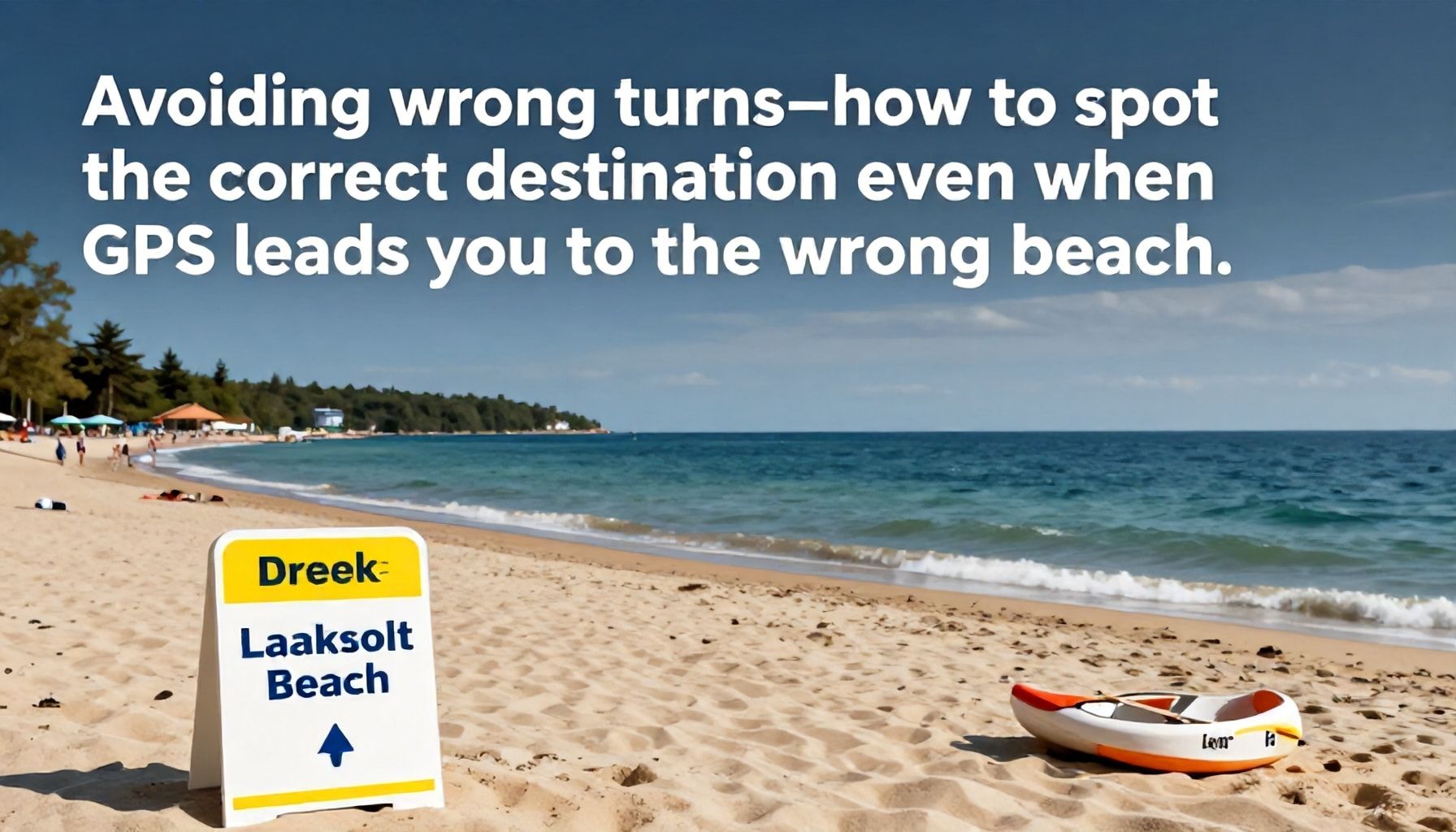 Vältä harharetkiä: näin tunnistat oikean käännöskohdan, vaikka navigaattori ohjaisi väärään rantaan