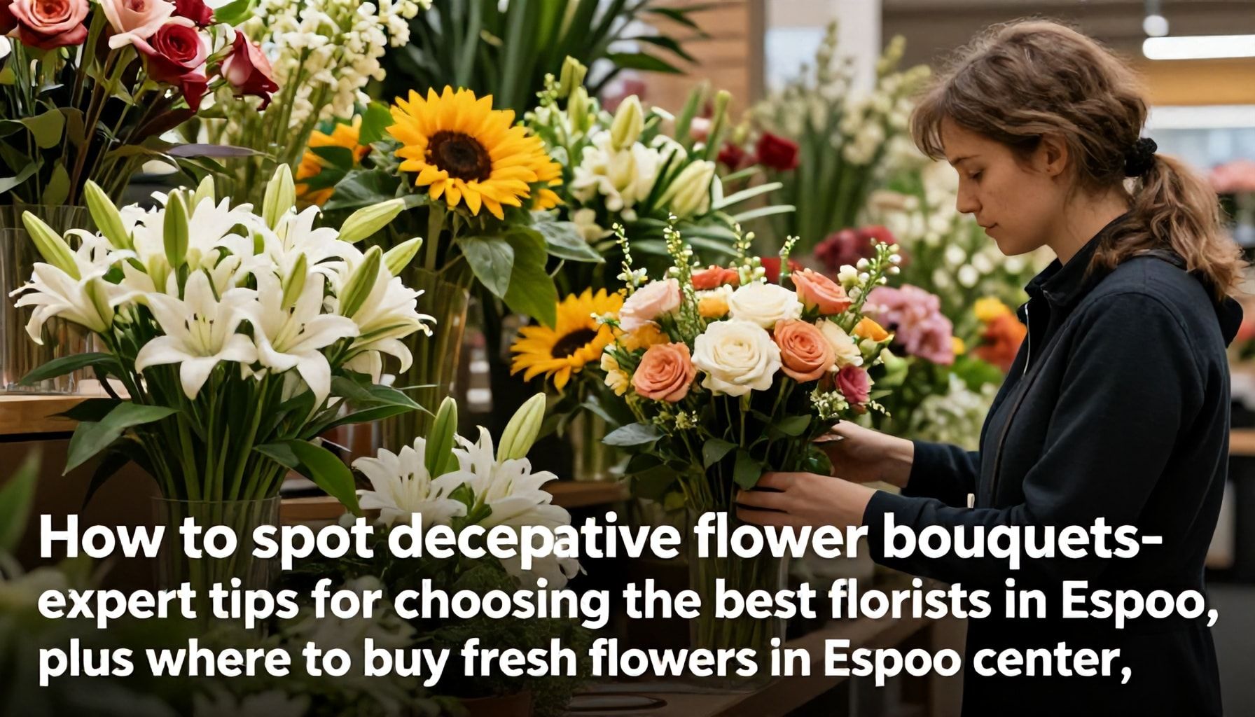 Vältä petolliset kukkakimput – asiantuntijan vinkit parhaiden kukkakauppojen valintaan Espoossa