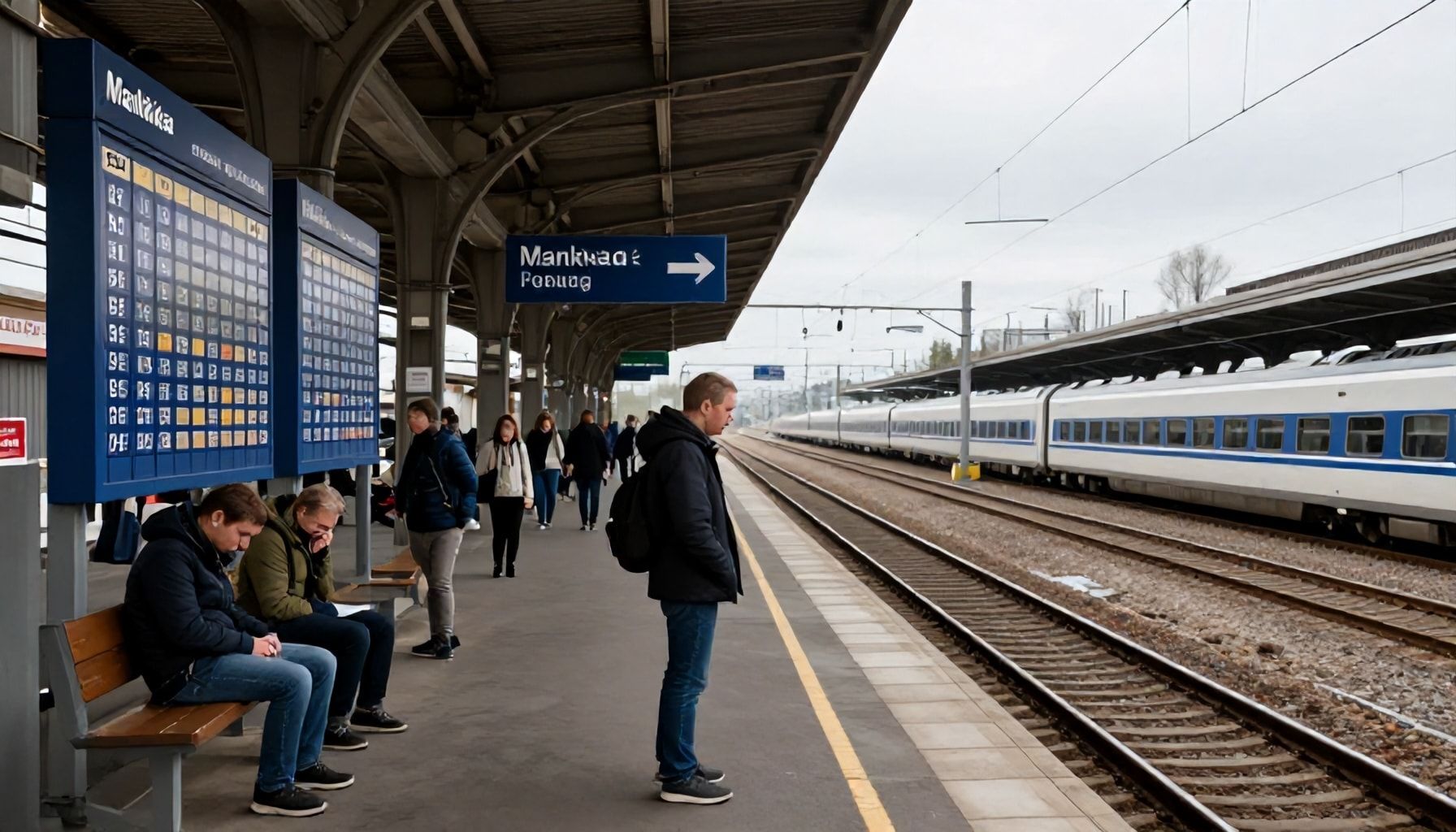 Virallisen aikataulun ulkopuolella: Mankkaan junien viivästystilastot ja mitä niistä voi oppia