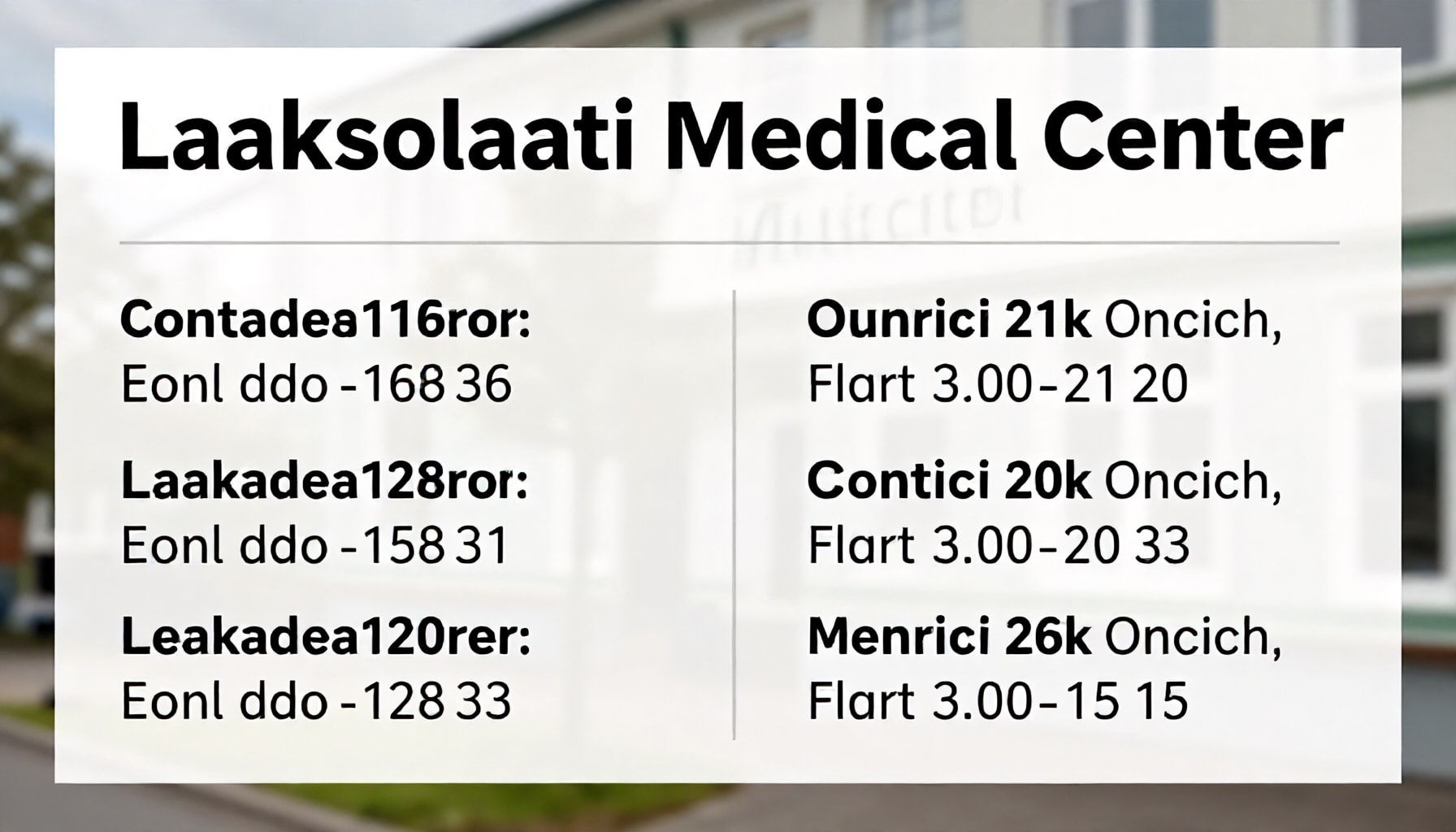 Yhteystietojen sekasotku selväksi: oikeat puhelinnumerot, sähköpostit ja verkkopalvelun linkit ilman virheellisiä tietoja