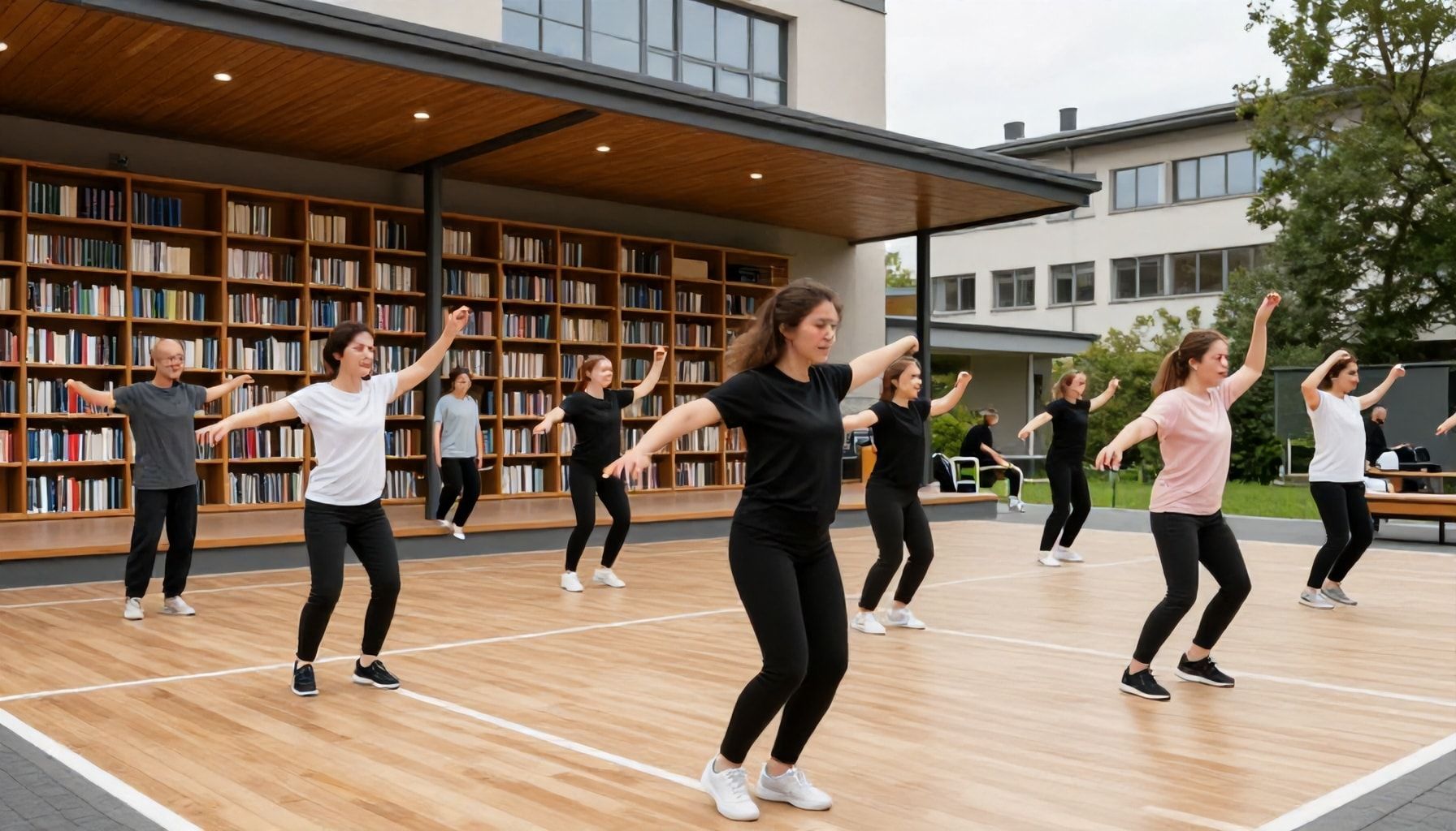 Yllättäviä paikkoja tanssiharrastuksen aloittamiseen: kirjastoista liikuntahalleihin Tapiolan ulkopuolella