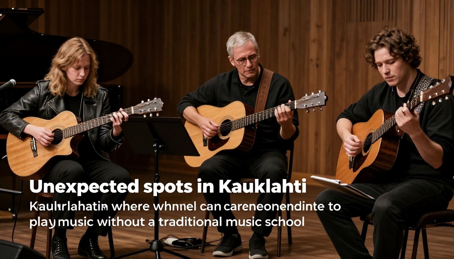3 yllättävää paikkaa Kauklahdessa, missä voit oppia soittoa ilman perinteistä musiikkikoulua