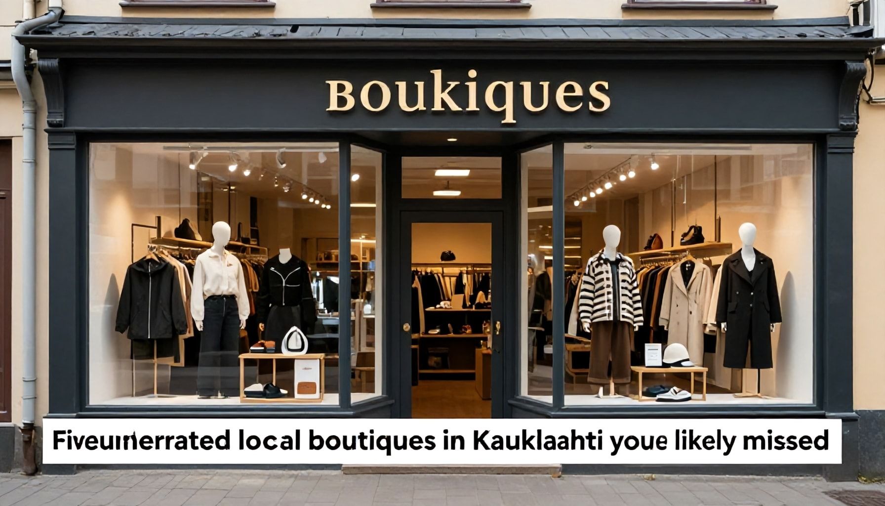 5 paikallista pientä vaateliiettä, joissa et ole koskaan käynyt (mutta pitäisi)