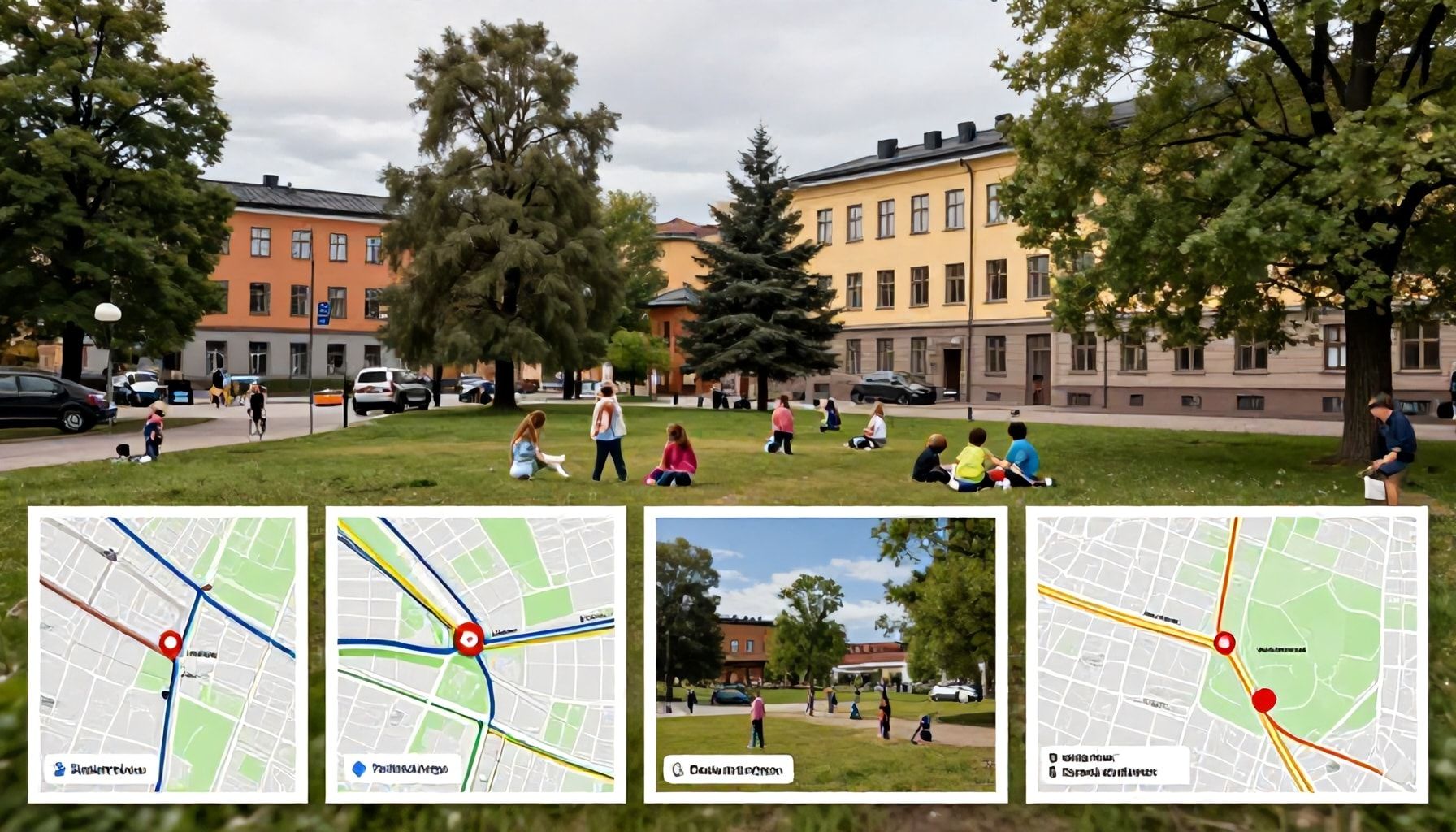 5 yllättävää paikkaa, missä lapset voivat leikkiä vapaasti ilman ruuhkaa (kartat mukaan)