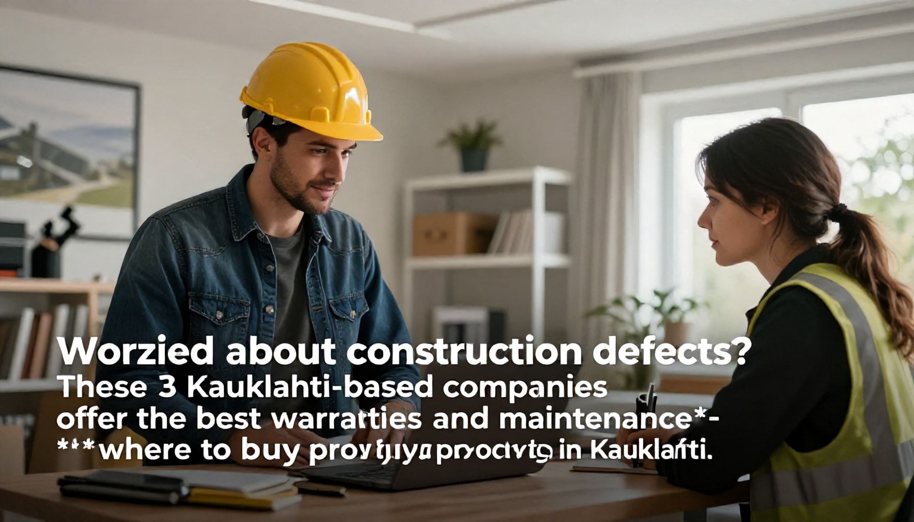 Askarruttaako rakennevirheet? Nämä 3 Kauklahtelaisliikettä tarjoavat parhaat takuut ja huollot