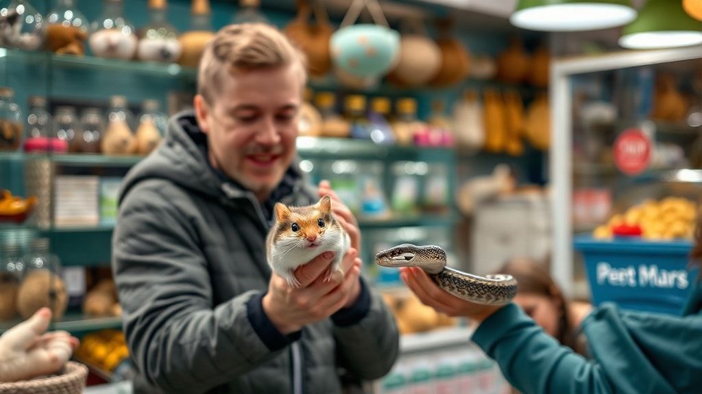 Eksoottisten lemmikkien osto Espoossa – mitä pitää tietää ennen kuin tulet kotiin hamsterista käärmettä