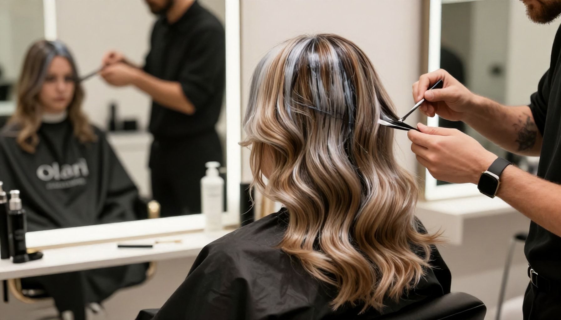 Erikoisvärit ilman riskiä: Olarin kampaamot, jotka takaavat kestävän tuloksen myös kotivärjäyksen korjauksissa