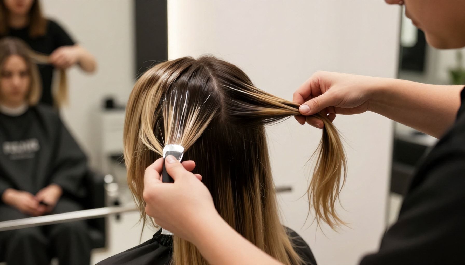 Espoon keskustan kampaamot, joissa ammattilaiset osaavat värjätä tummat hiukset vaaleiksi ilman keltaisuutta