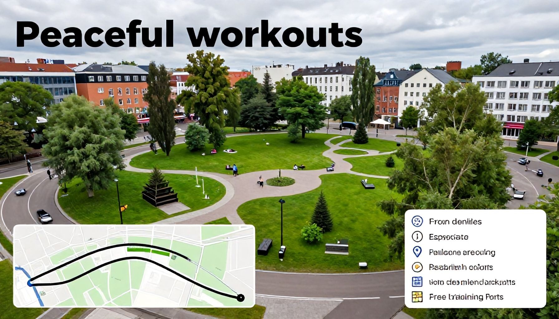 Espoon keskustan piilotetut puistot, joissa voit treenata rauhassa – kartat ja reitit mukaan