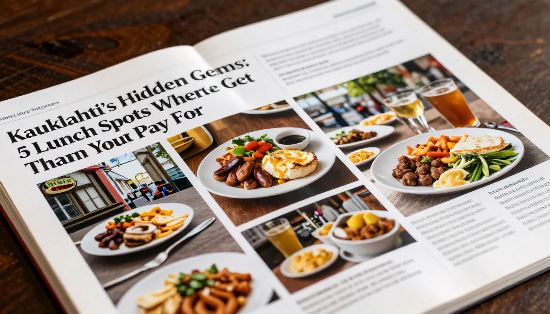 Kauklahden piilotetut helmet: 5 lounaspaikkaa, joissa saa enemmän kuin mitä maksaa