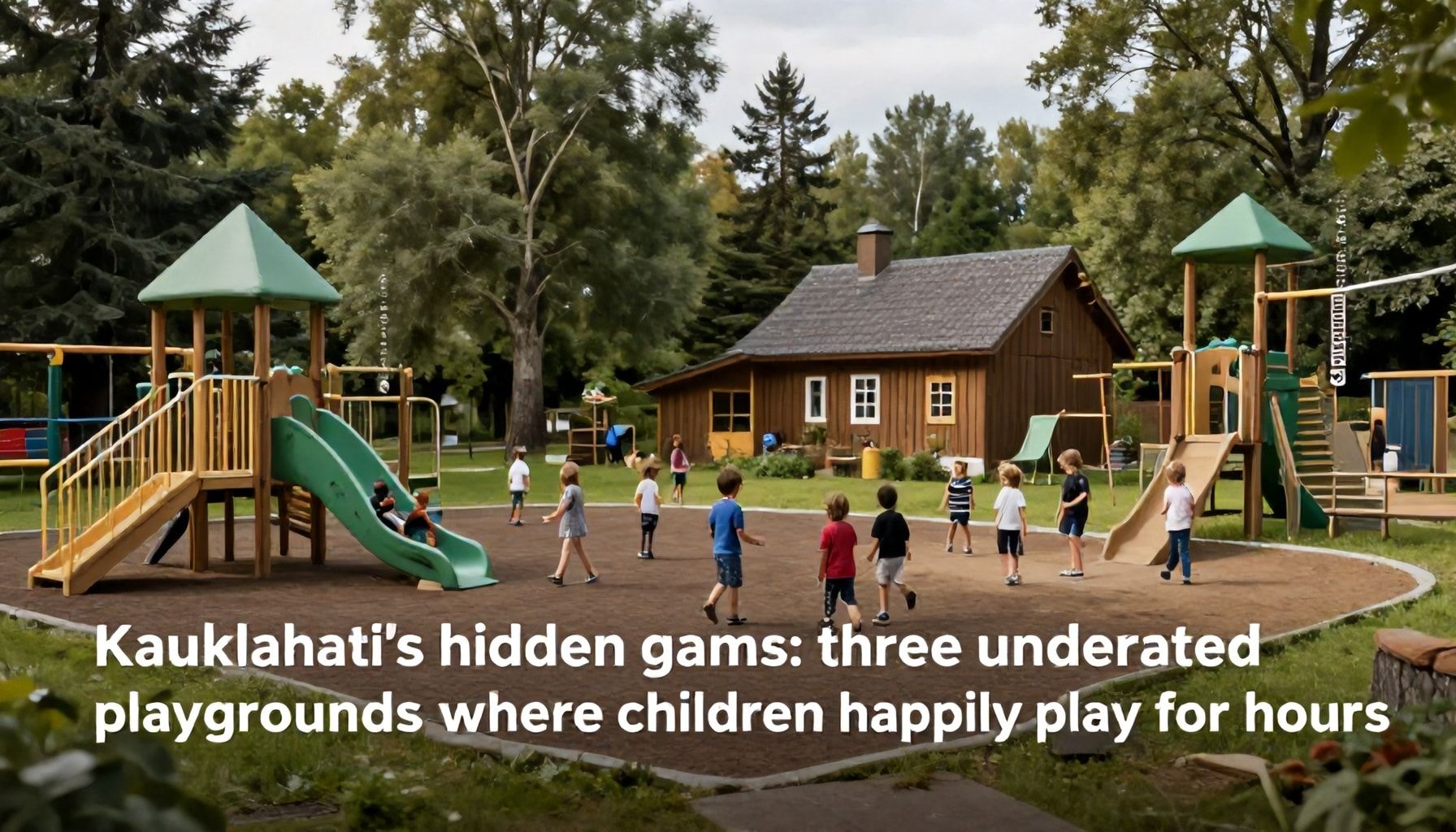 Kauklahden salaiset helmiä: 3 vähän tunnettua leikkipuistoa, joissa lapset viihtyvät tunteja