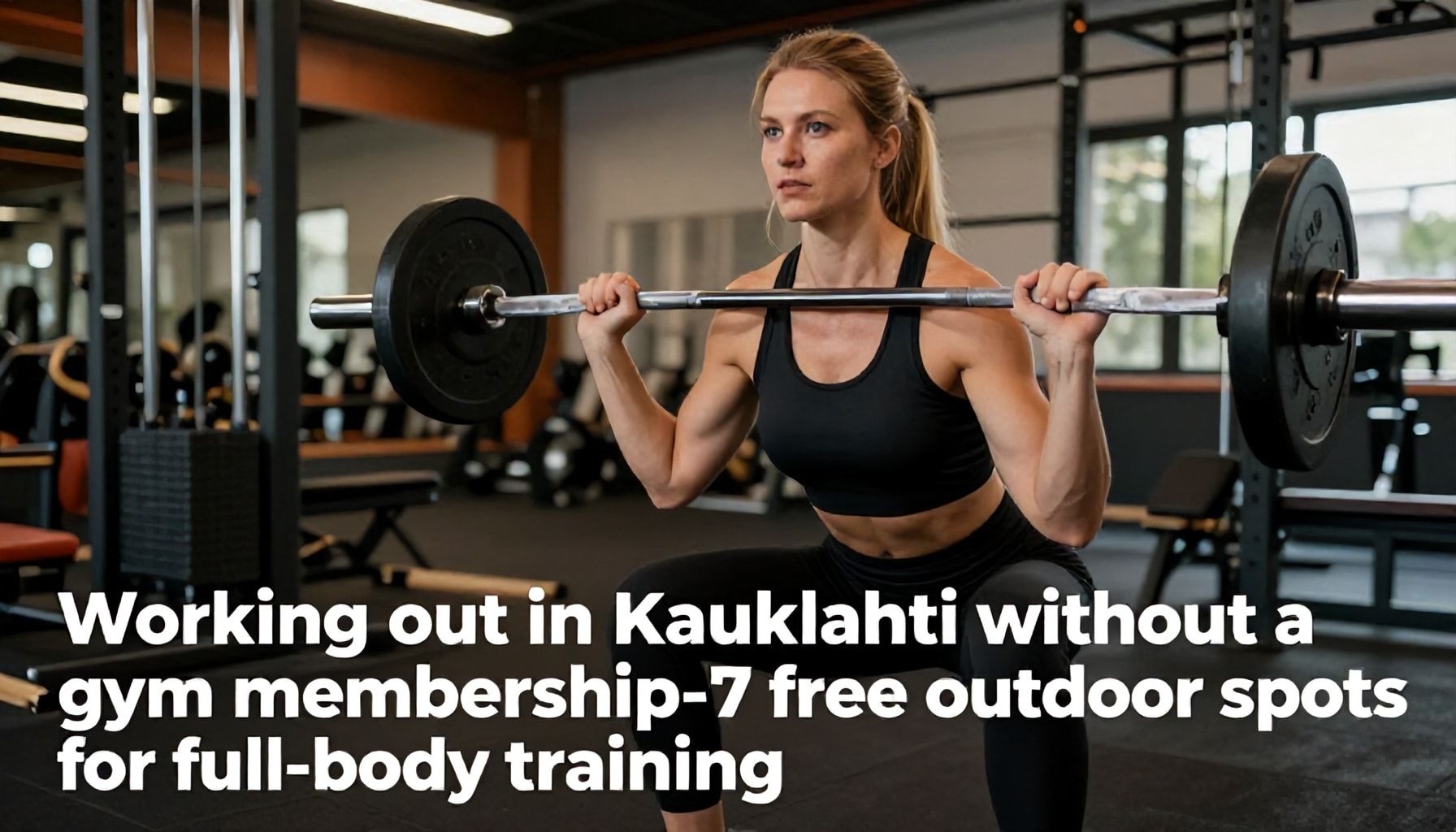 Kauklahti ilman kuntosalikorttia: 7 ilmaista paikkaa, joissa saat treenatuksi koko kehon
