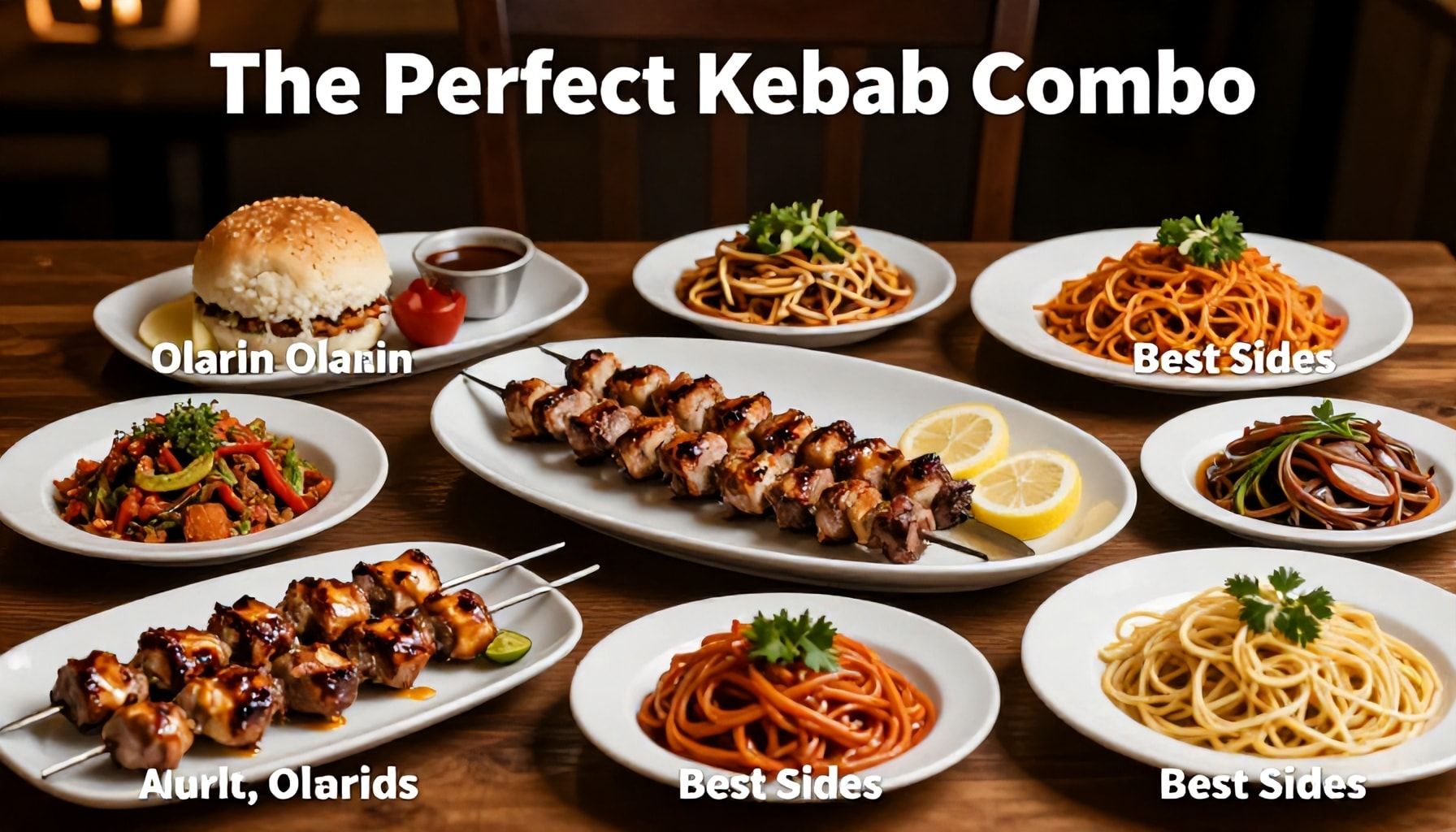 Kebabin täydellinen kombinaatio: Olarin parhaat annokset ja niiden parhaat lisukkeet (testattu 10 eri yhdistelmää)