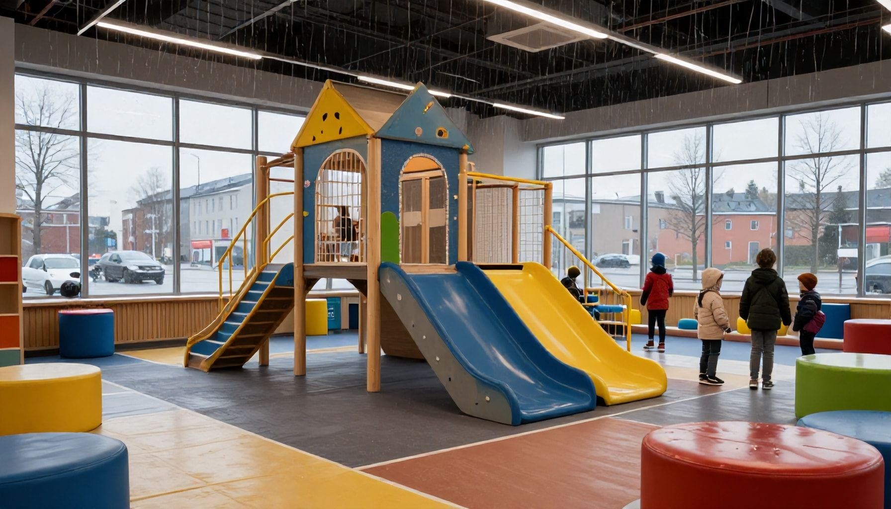 Kuinka löytää ilmaisia sisäleikkitiloja Espoon keskustasta sateisina päivinä