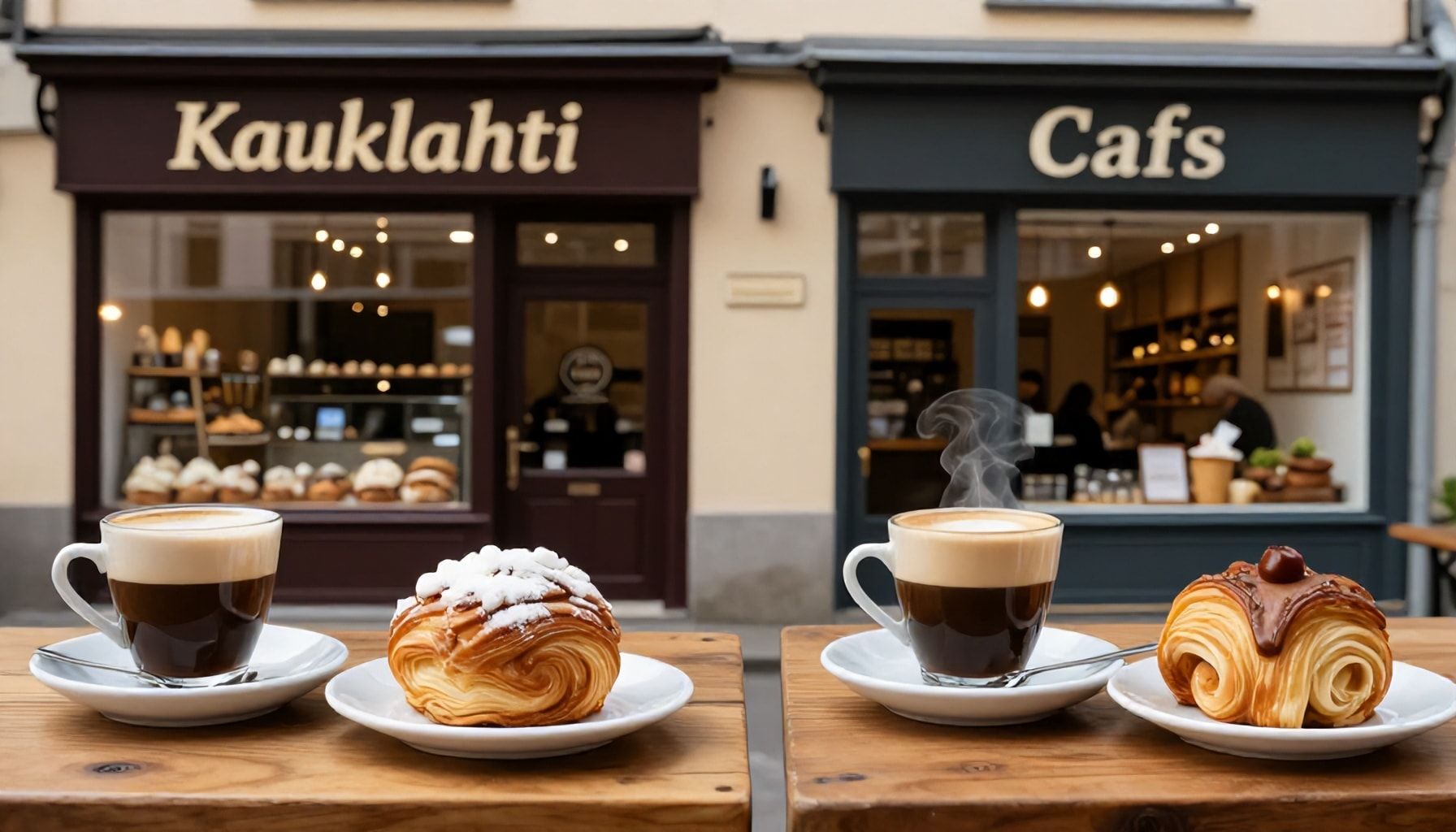 Kuinka löytää parhaat leivonnaiset kahvin kera – Kauklahden leipomot vs. kahvilat testissä