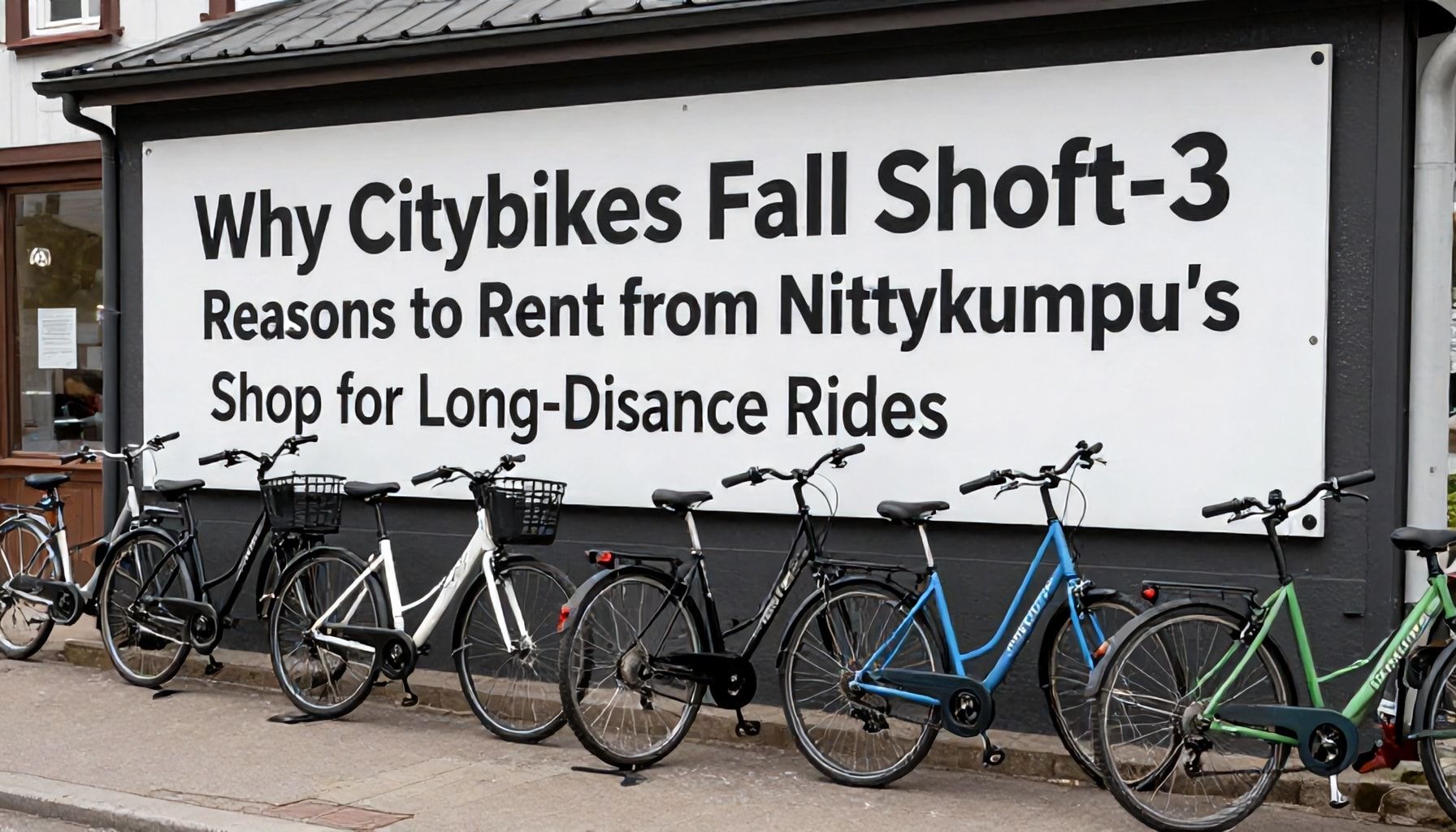 Miksi Citybike ei riitä? 3 syytä valita vuokraamo Niittykummussa pitkille reiteille*