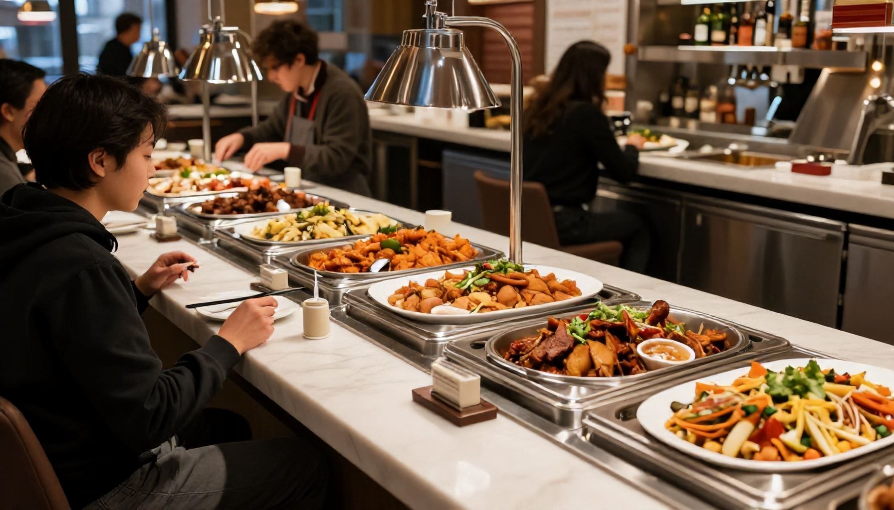 Miksi paikalliset asiakkaat tilaavat aina samat viisi ruokalajia Keskuksen kiinalaisista – ja miksi niitä ei löydy buffet-pöydistä