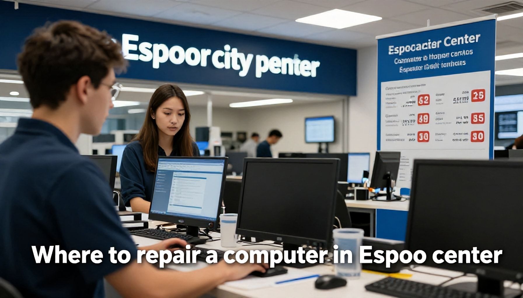 Miksi paikalliset yritykset valitsevat nämä kolme tietokonekorjaamoa Espoon keskustassa – hintavertailu mukaan lukien