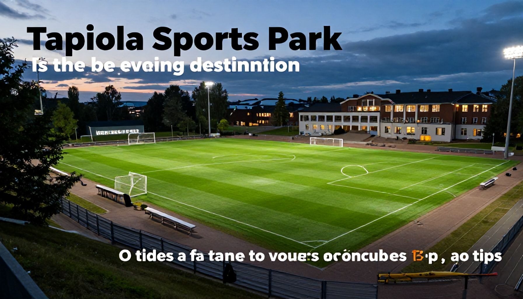 Miksi Tapiolan urheilupuisto on paras valinta iltakäyttöön – aikataulut ja vinkit